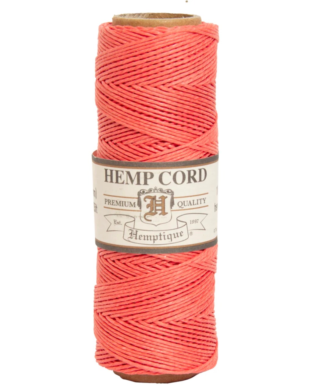 Hemptique 0.5mm #10 Hemp Cord Spools Jewelry Making Macrame Crochet Crafting Gift Wrapping Outdoor Gardening